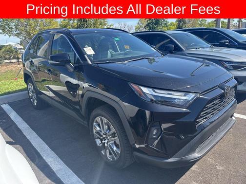 Midnight Black Metallic 2023 Toyota RAV4 XLE Premium