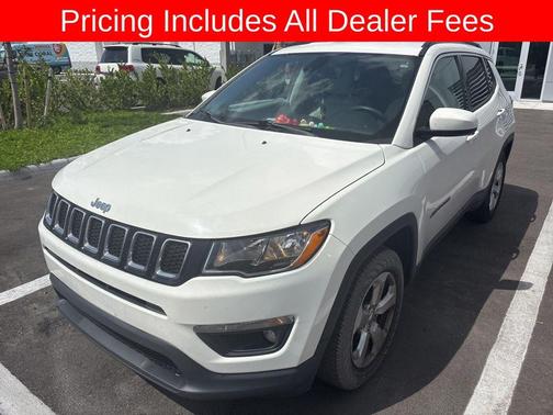 White Clearcoat 2018 Jeep Compass Latitude