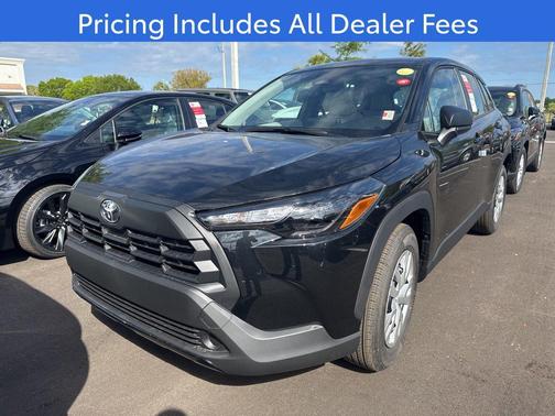 Jet Black 2026 Toyota Corolla Cross L