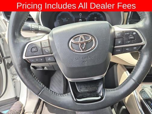 Wind Chill Pearl 2023 Toyota Highlander Hybrid Platinum