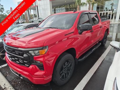 Red Hot 2023 Chevrolet Silverado 1500 Custom