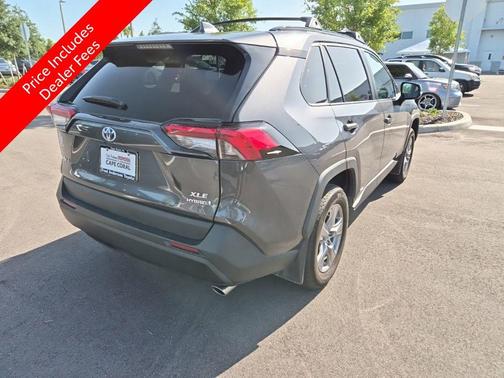 Magnetic Gray Metallic 2024 Toyota RAV4 Hybrid XLE