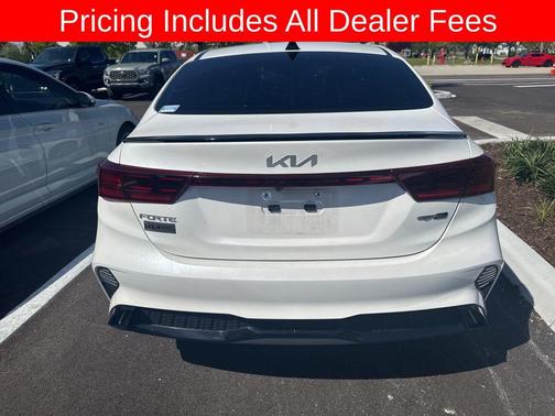 Snow White Pearl 2023 Kia Forte GT-Line