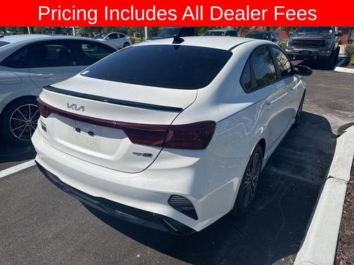 Snow White Pearl 2023 Kia Forte GT-Line