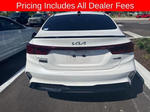 Snow White Pearl 2023 Kia Forte GT-Line