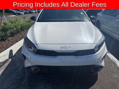 Snow White Pearl 2023 Kia Forte GT-Line