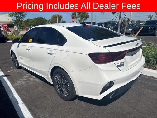 Snow White Pearl 2023 Kia Forte GT-Line