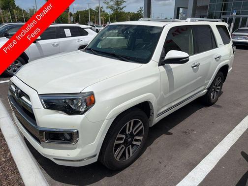 Blizzard Pearl 2020 Toyota 4Runner Limited
