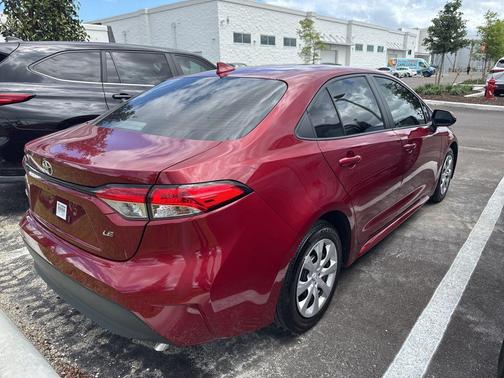 Ruby Flare Pearl 2025 Toyota Corolla LE