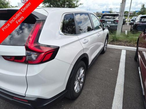 Platinum White Pearl 2024 Honda CR-V EX AWD