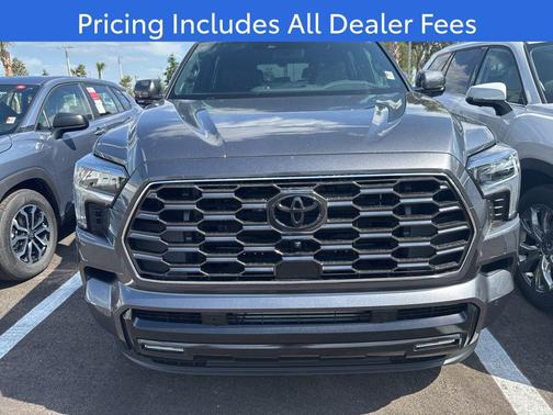 Magnetic Gray 2026 Toyota Sequoia Platinum