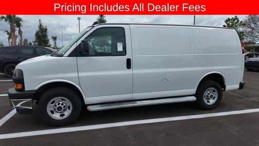 Summit White 2024 GMC Savana 2500 Work Van