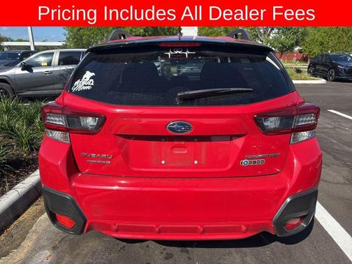 Pure Red 2023 Subaru Crosstrek Base
