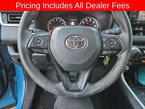 Blue Flame 2021 Toyota RAV4 LE