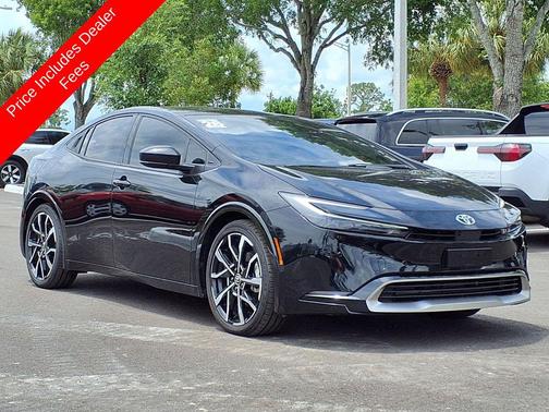 Midnight Black Metallic 2026 Toyota Prius Plug-In Hybrid XSE Premium