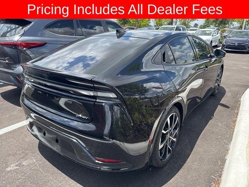 Midnight Black Metallic 2026 Toyota Prius Plug-In Hybrid XSE Premium
