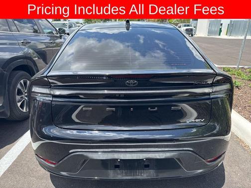 Midnight Black Metallic 2026 Toyota Prius Plug-In Hybrid XSE Premium