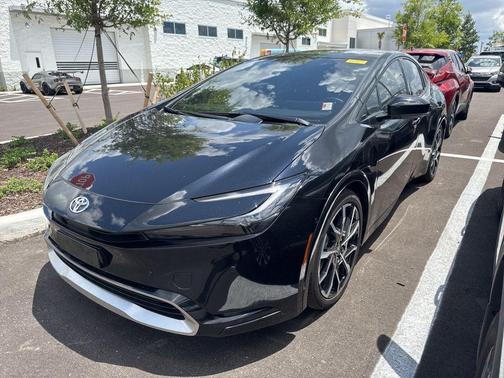Midnight Black Metallic 2026 Toyota Prius Plug-In Hybrid XSE Premium