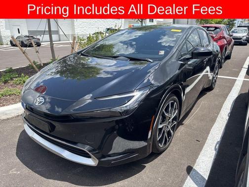 Midnight Black Metallic 2026 Toyota Prius Plug-In Hybrid XSE Premium