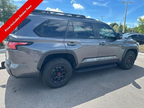 Magnetic Gray Metallic 2024 Toyota Sequoia TRD Pro