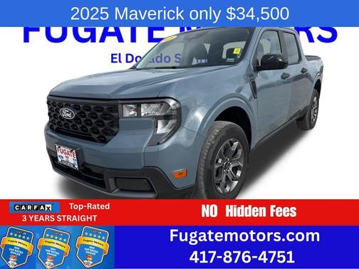 Azure Gray Metallic 2025 Ford Maverick XLT