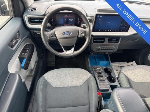 Azure Gray Metallic 2025 Ford Maverick XLT