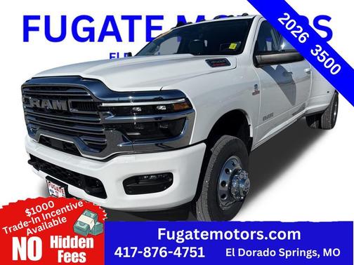 2026 RAM 3500 Laramie Crew Cab 4x4 8' Box