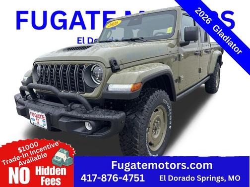 2026 Jeep Gladiator Willys 41 4x4