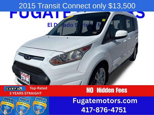 2015 Ford Transit Connect Titanium w/Rear Liftgate