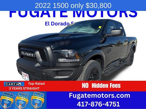 2022 RAM 1500 Classic Warlock Quad Cab 4x4 6'4' Box