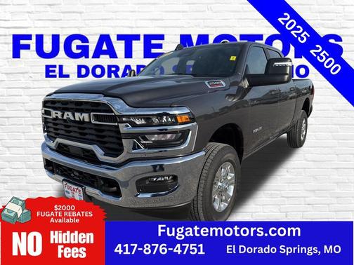 2025 RAM 2500 Big Horn Crew Cab 4x4 6'4' Box