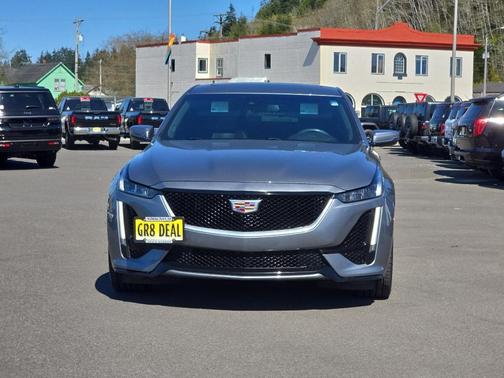 Satin Steel Metallic 2020 Cadillac CT5 Sport RWD