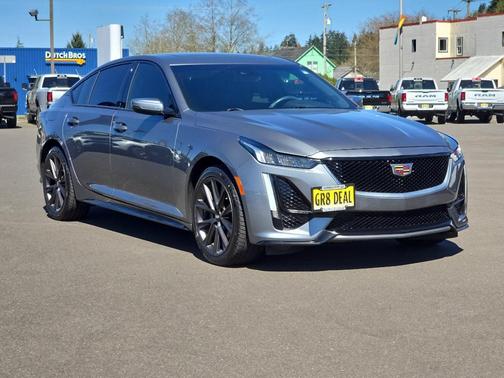 Satin Steel Metallic 2020 Cadillac CT5 Sport RWD