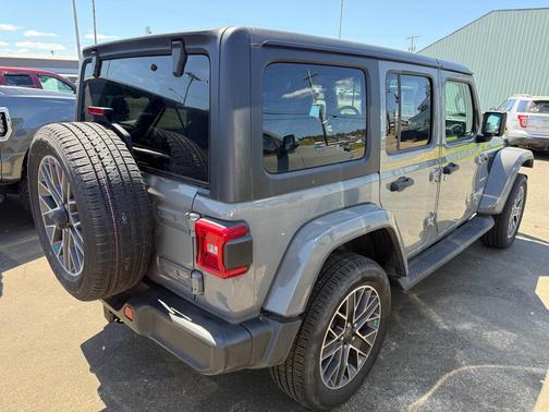 Sting-Gray Clearcoat 2023 Jeep Wrangler 4xe Sahara