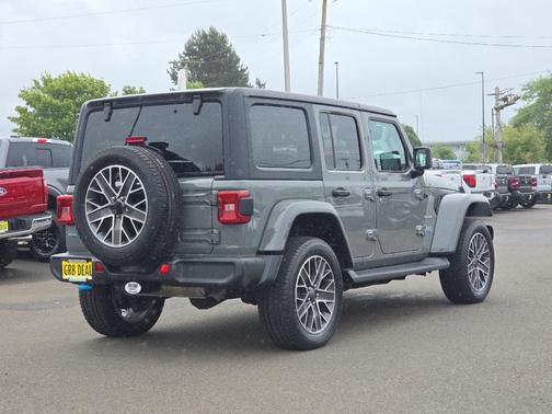 Sting-Gray Clearcoat 2023 Jeep Wrangler 4xe Sahara