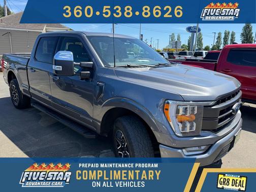 Carbonized Gray Metallic 2022 Ford F-150 Lariat