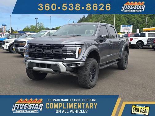 Carbonized Gray Metallic 2025 Ford F-150 Raptor