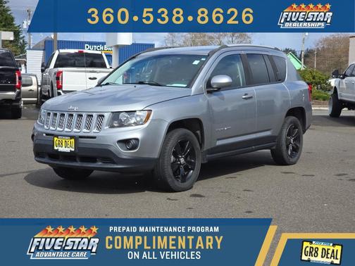Billet Silver Metallic Clearcoat 2016 Jeep Compass Latitude