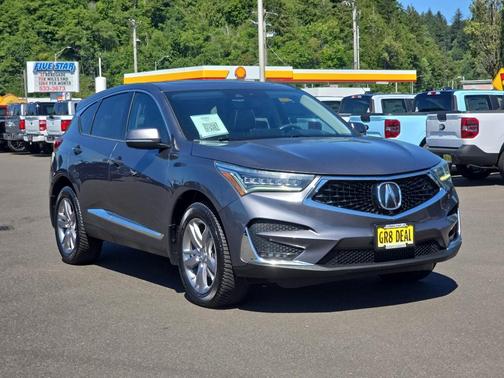 Lunar Silver Metallic 2020 Acura RDX Advance Package