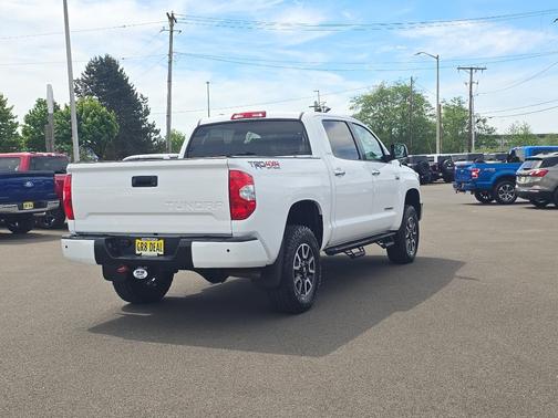 Super White 2018 Toyota Tundra Limited