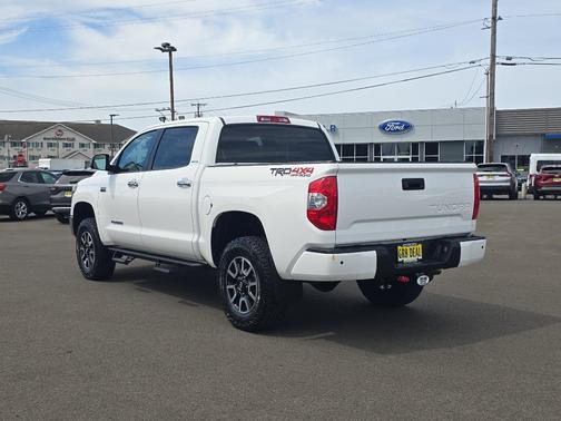 Super White 2018 Toyota Tundra Limited