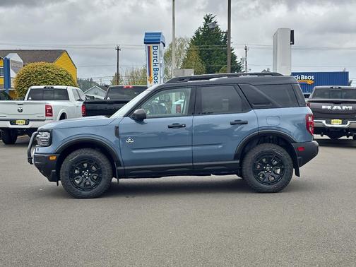 Azure Gray Metallic Tri-Coat 2026 Ford Bronco Sport Outer Banks