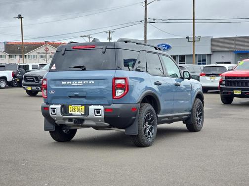 Azure Gray Metallic Tri-Coat 2026 Ford Bronco Sport Outer Banks