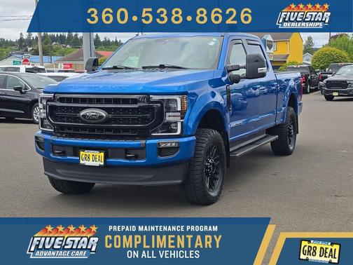 Velocity Blue Metallic 2020 Ford F-350 Lariat