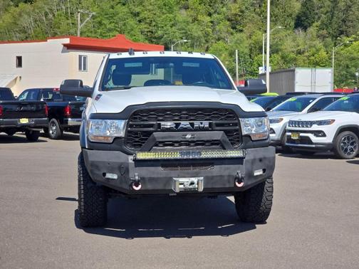 Bright White Clearcoat 2021 RAM 3500 Tradesman Regular Cab 4x4 8' Box