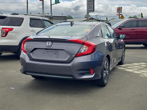 Modern Steel Metallic 2016 Honda Civic EX-T