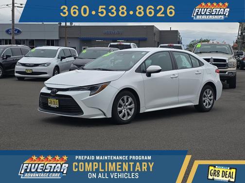 Ice Cap 2023 Toyota Corolla LE