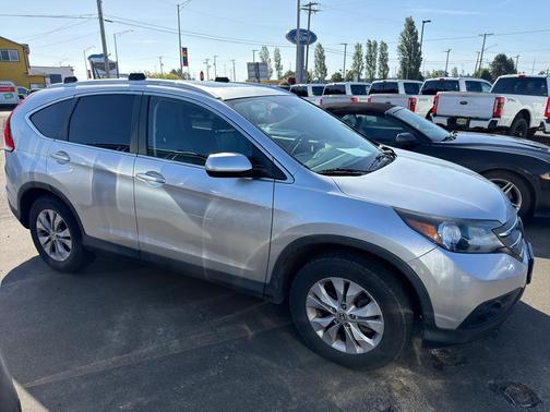Alabaster Silver Metallic 2014 Honda CR-V EX-L