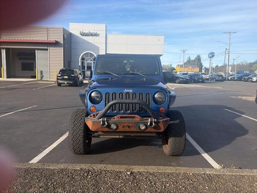 Blue 2009 Jeep Wrangler X