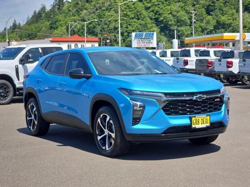 Marina Blue Metallic 2025 Chevrolet Trax FWD 1RS